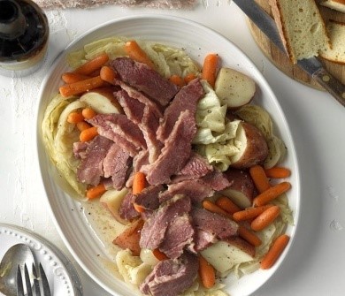 10) Easy Corned Beef And Cabbage