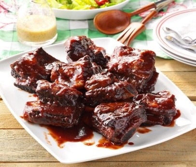 17) Barbecued Beef Ribs