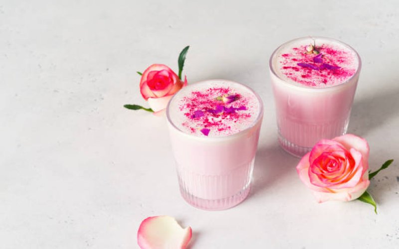 rose-milkshake