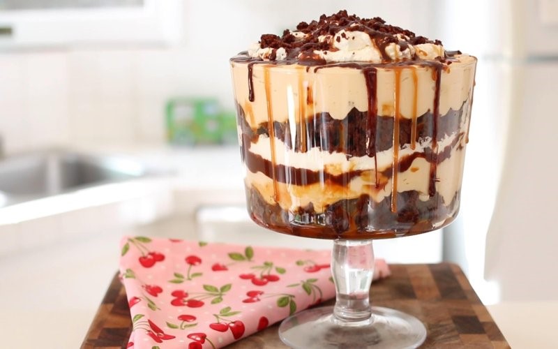 Chocolate Caramel Trifle