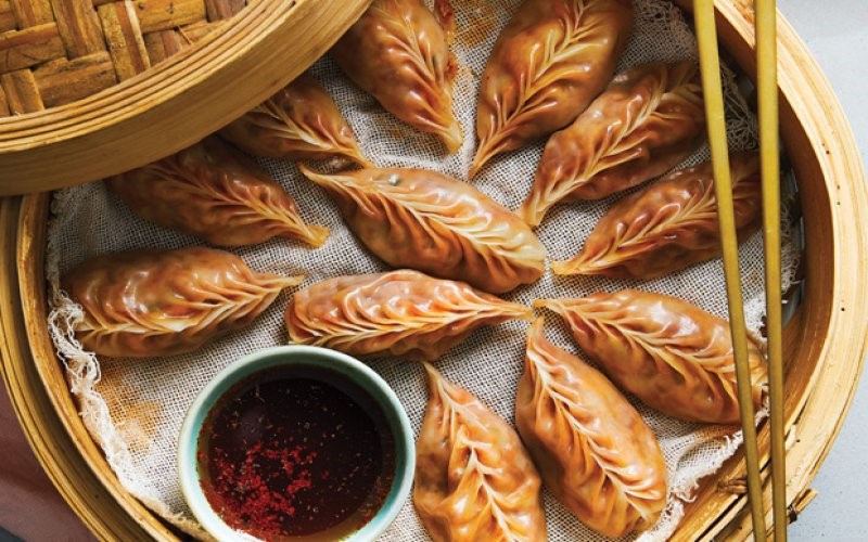 Kimchi Tofu Mandu