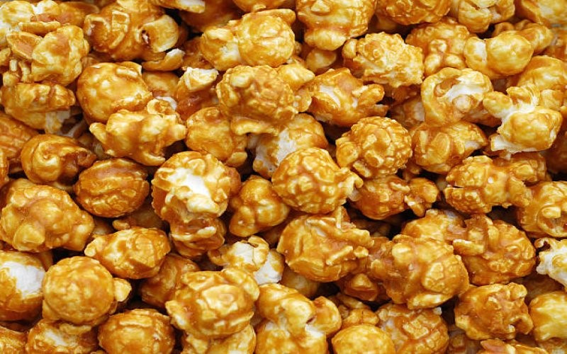 Salted Pecan Caramel Popcorn
