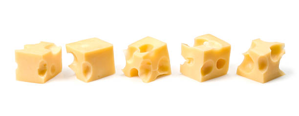 "Cheese on white background. This file is cleaned, retouched, contains"