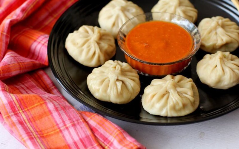 momo-chutney