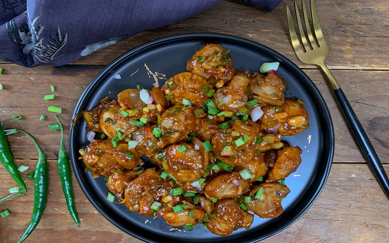 mushroom-manchurian