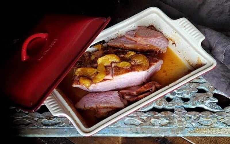apricot-ginger-mustardglazed-ham