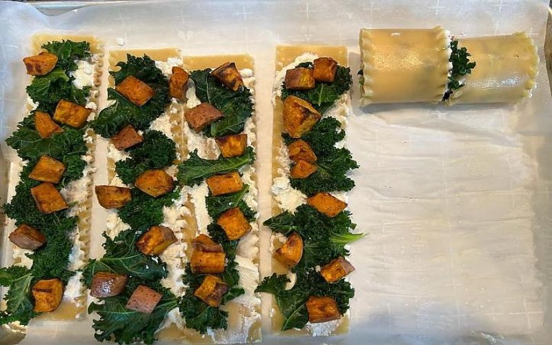 kale-and-sweet-potato-lasagna-rollups
