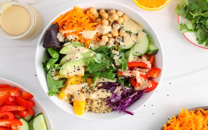 rainbow-bowls-with-almondginger-dressing