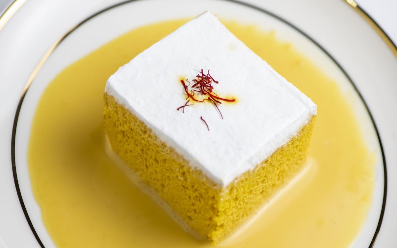 saffron-milk-cake
