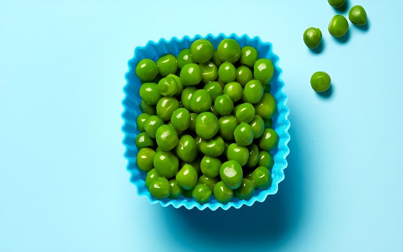 steamed-peas