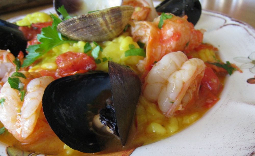 Shrimp And Clams Risotto Recipe 1