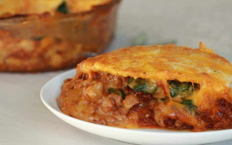 chorizo-and-polenta-lasagna