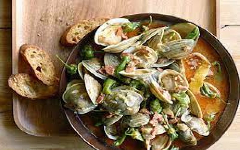 clams-with-chorizo