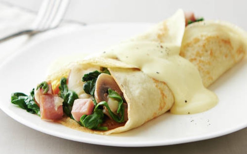 ham-spinach-and-swiss-stuffed-breakfast-crepes