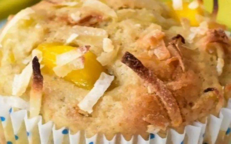 mango-coconut-muffins