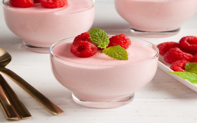 raspberry-mousse