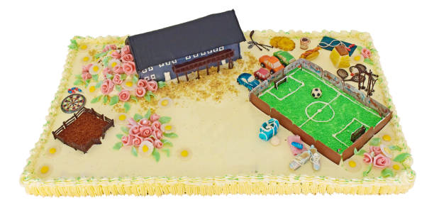 nice funny sport cake.
