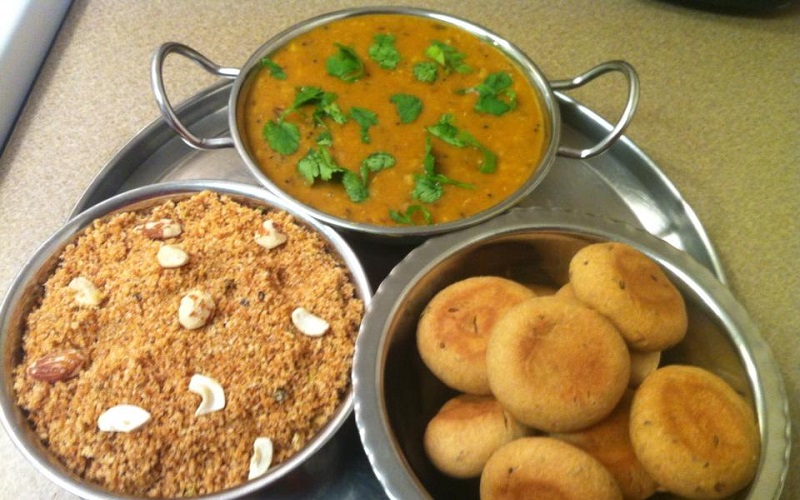 daal-bati-churma