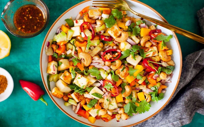 paneer-andlobia-salad